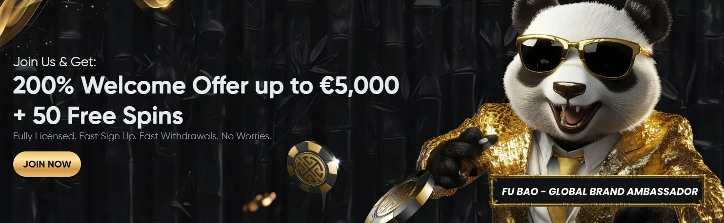 Golden Panda Casino banner