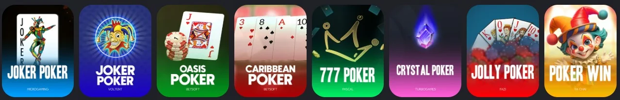 Golden Panda Casino Table Games